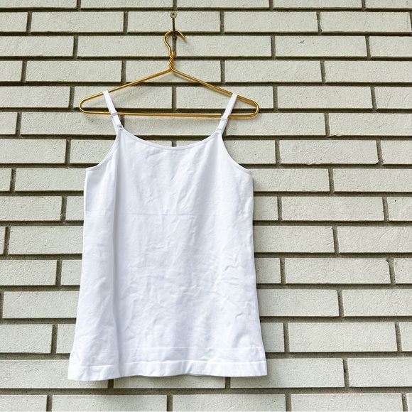 Shapermint Essentials Scoop Neck White Compression Cami Tank 4XL Plus Size - Picture 5 of 6